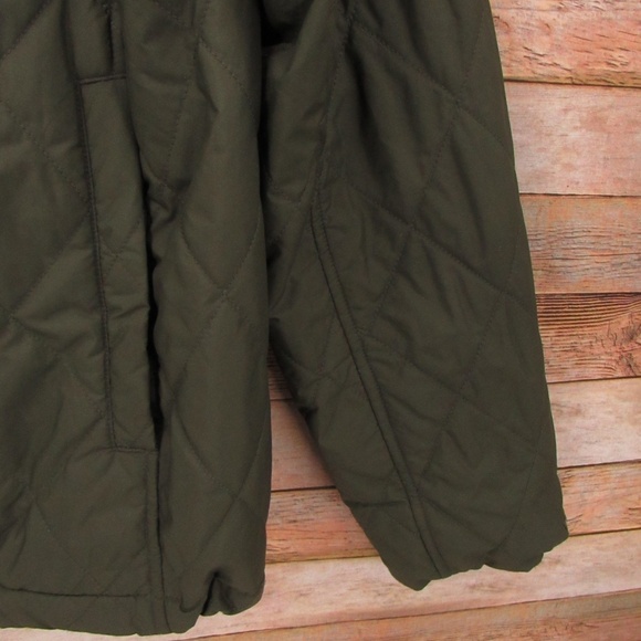 Royal Robins Olive Green Quilt Jacket Women's Standard Fit M - Picture 6 of 16